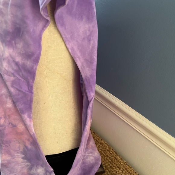 ⭐️SUMMER SALE⭐️ JEFFREE STAR Purple Tie Dye Tank Top Shirt - Size 2XL New in Pkg - Picture 3 of 10